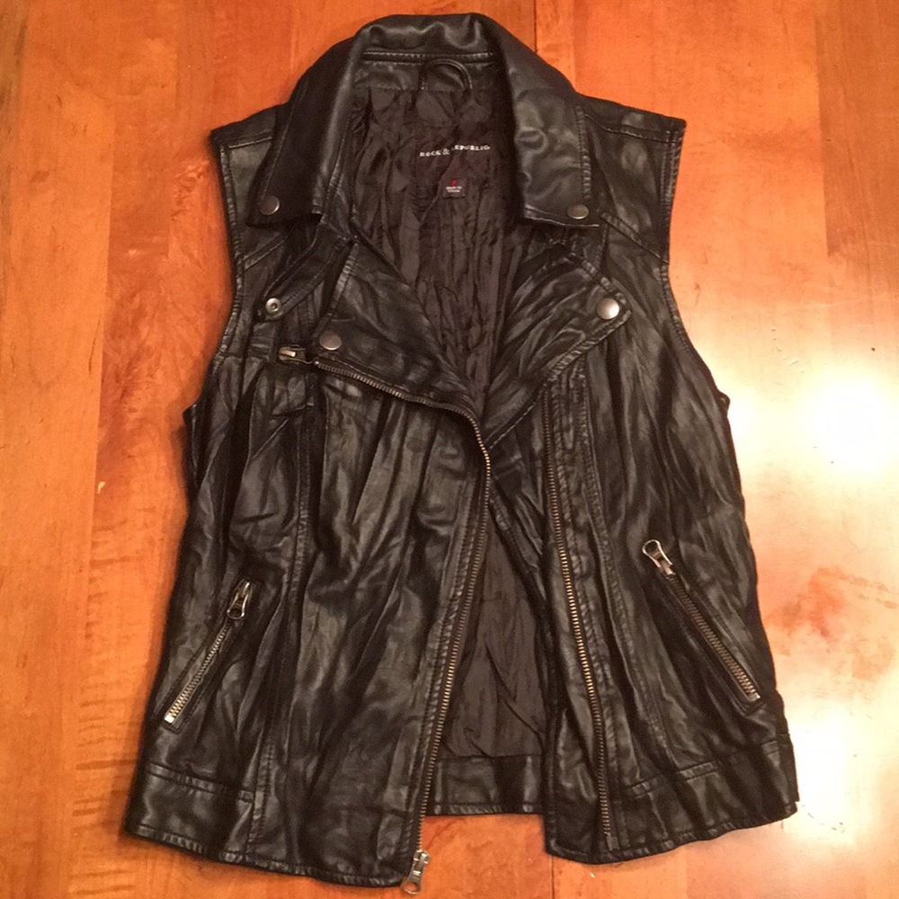 Rock & Republic Moto Vest